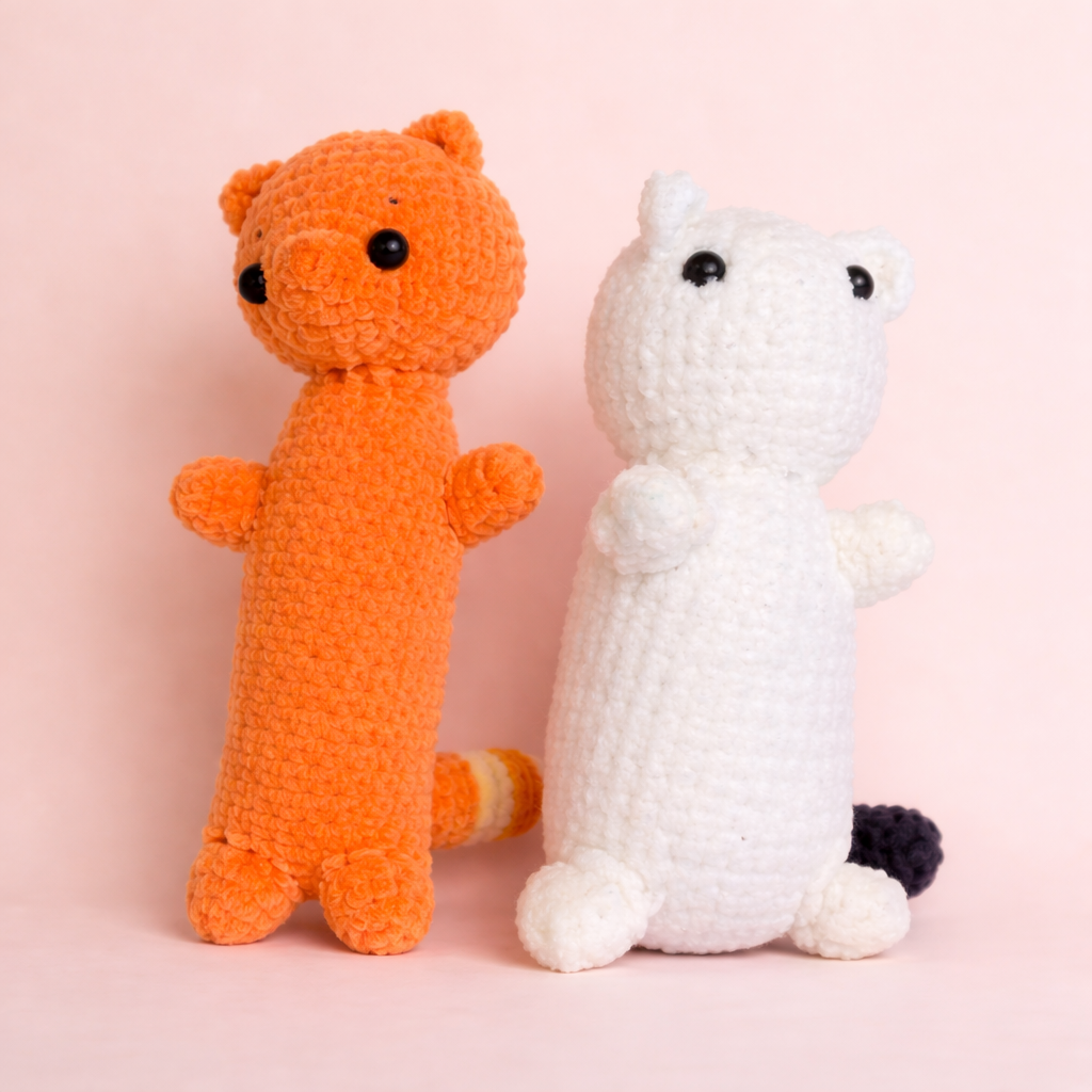 Snow + Tangerine Ferret Bundle